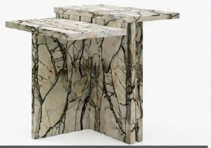 Marble side tables